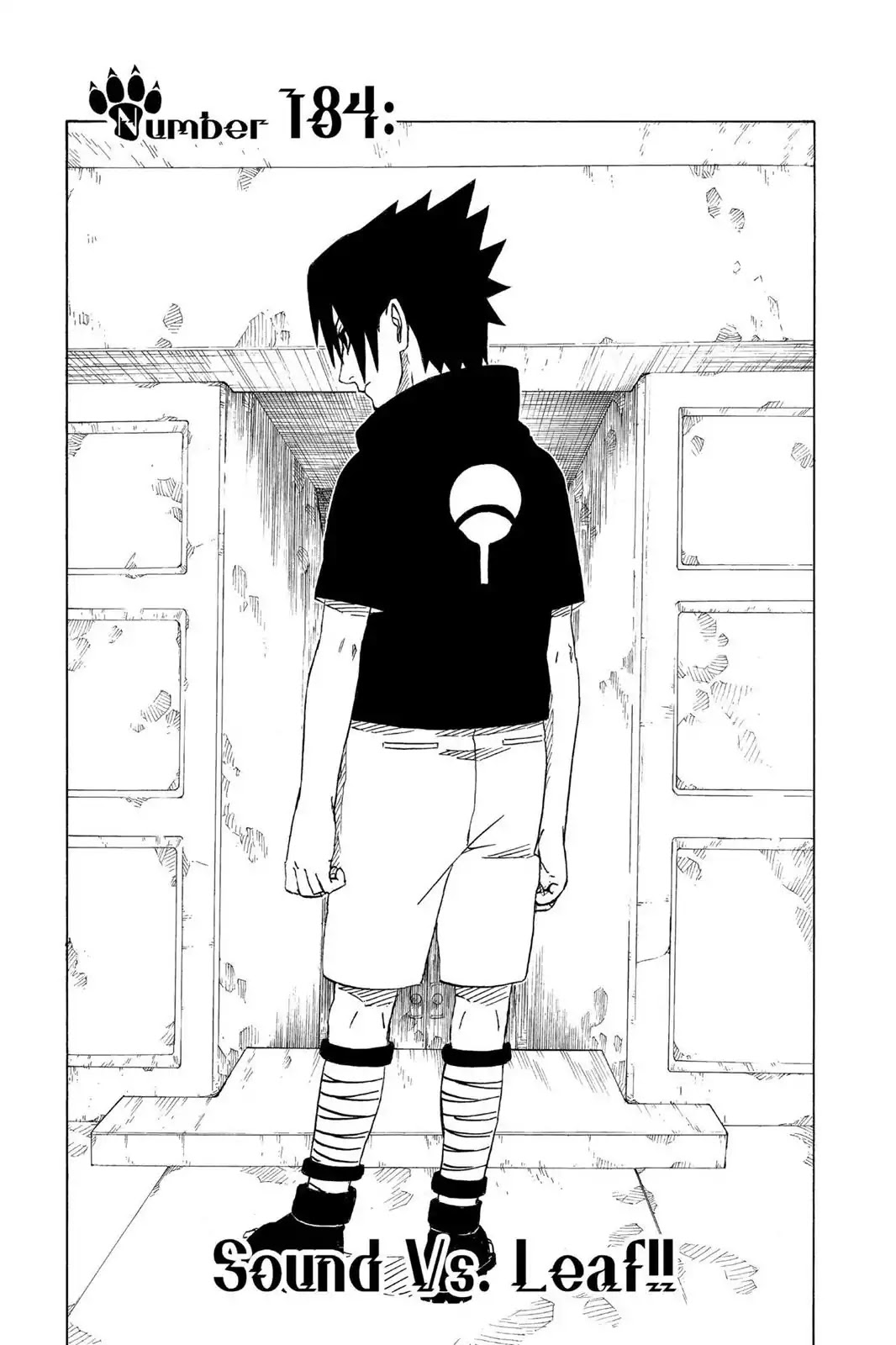 Naruto Chapter 184 page 1 - Chapter 184: Sound Vs. Leaf!!