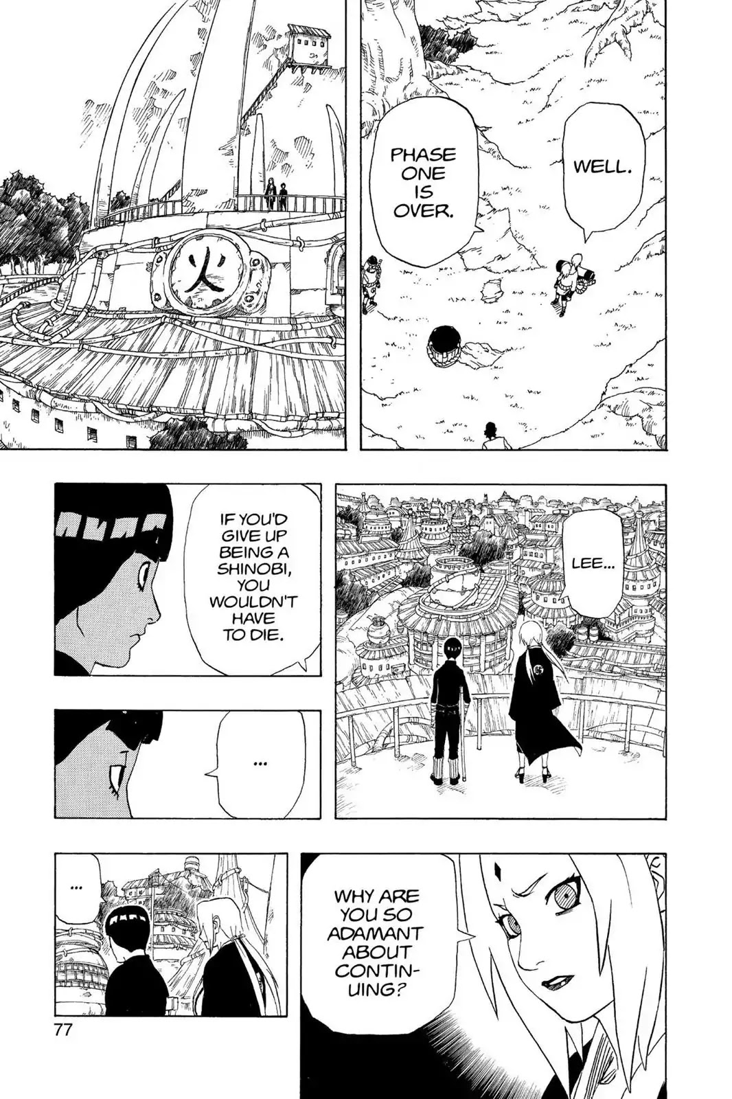 Naruto Chapter 184 page 11 - Chapter 184: Sound Vs. Leaf!!