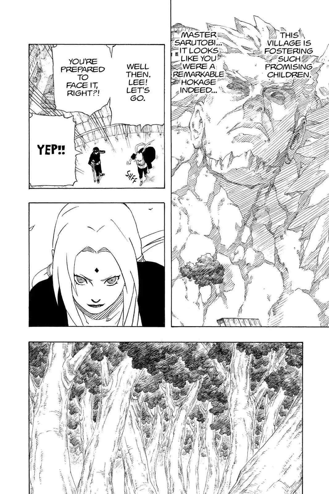 Naruto Chapter 184 page 14 - Chapter 184: Sound Vs. Leaf!!