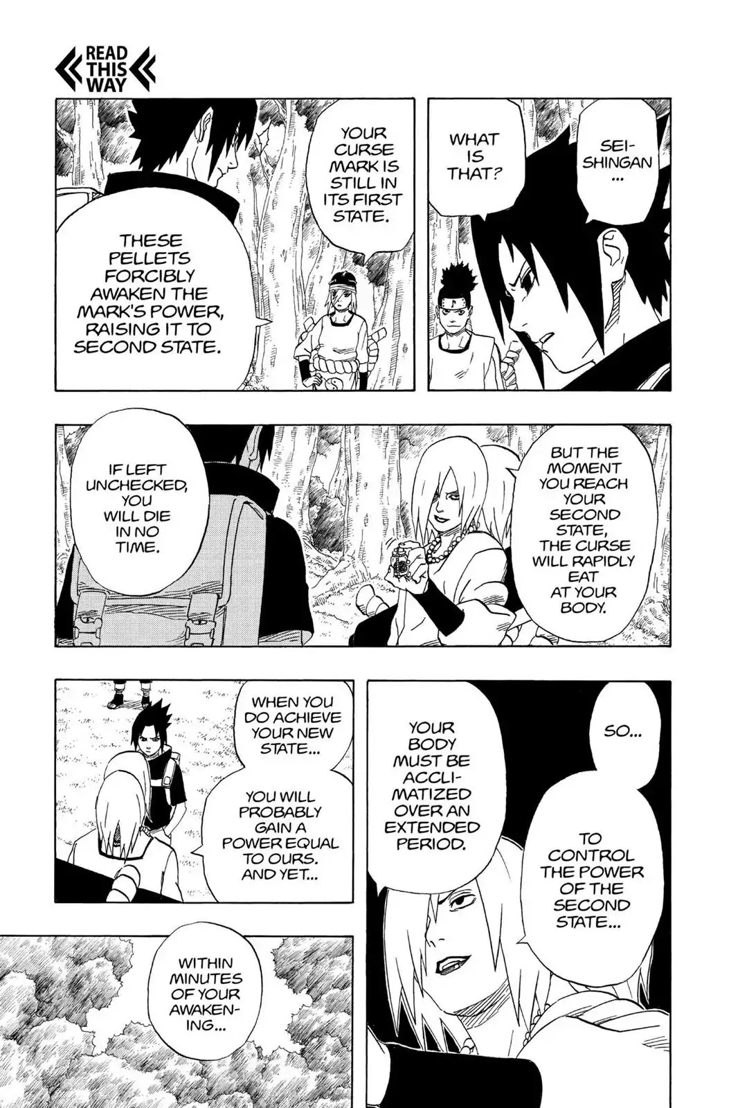 Naruto Chapter 184 page 3 - Chapter 184: Sound Vs. Leaf!!