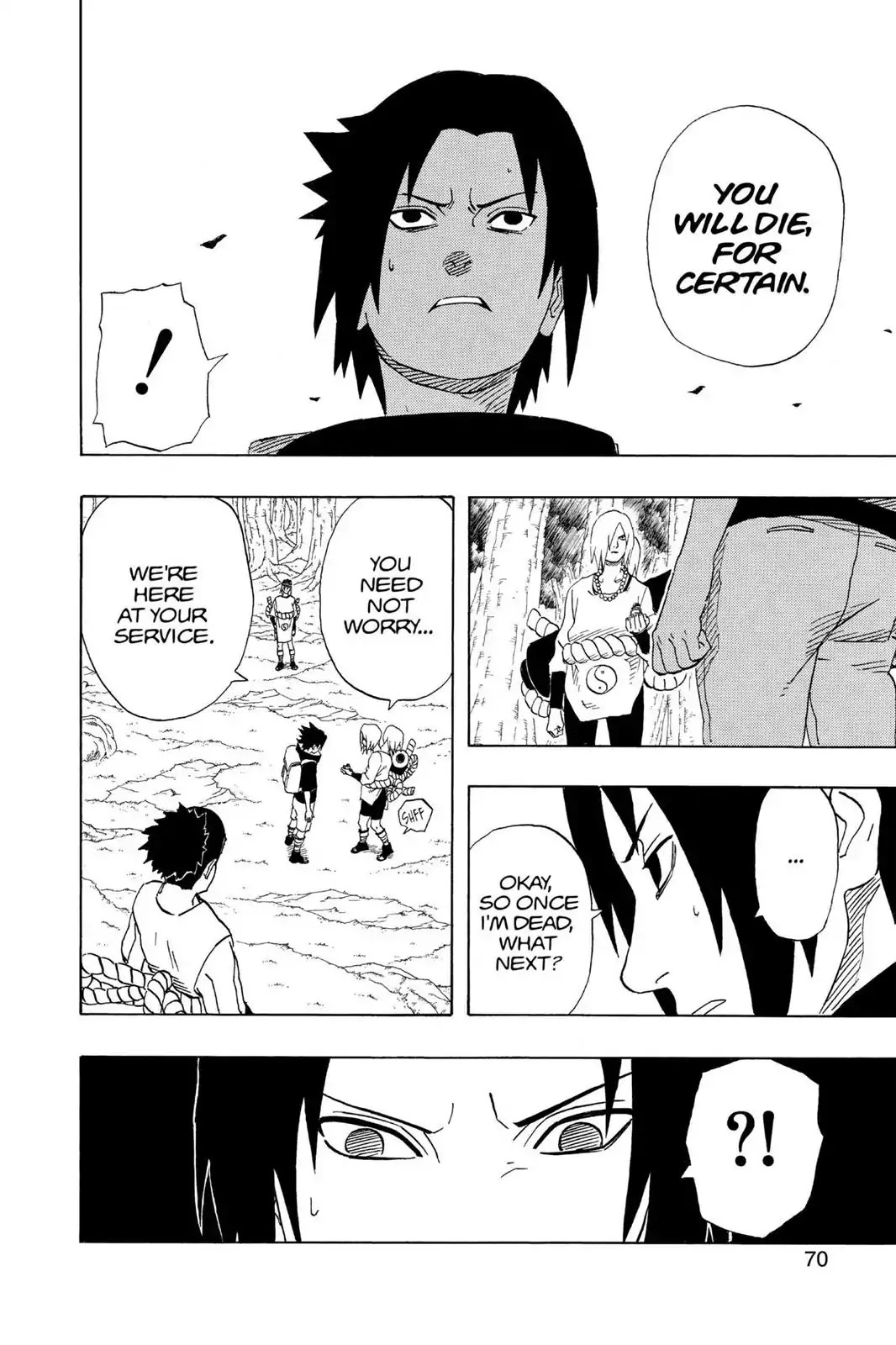 Naruto Chapter 184 page 4 - Chapter 184: Sound Vs. Leaf!!