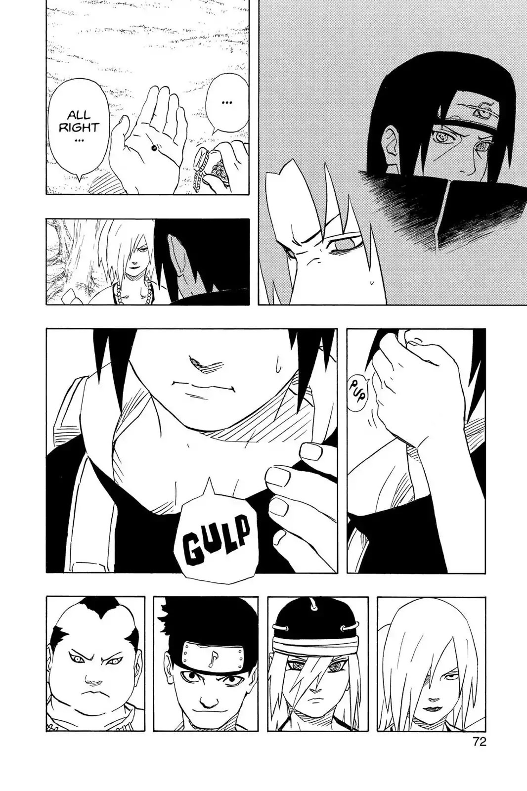 Naruto Chapter 184 page 6 - Chapter 184: Sound Vs. Leaf!!
