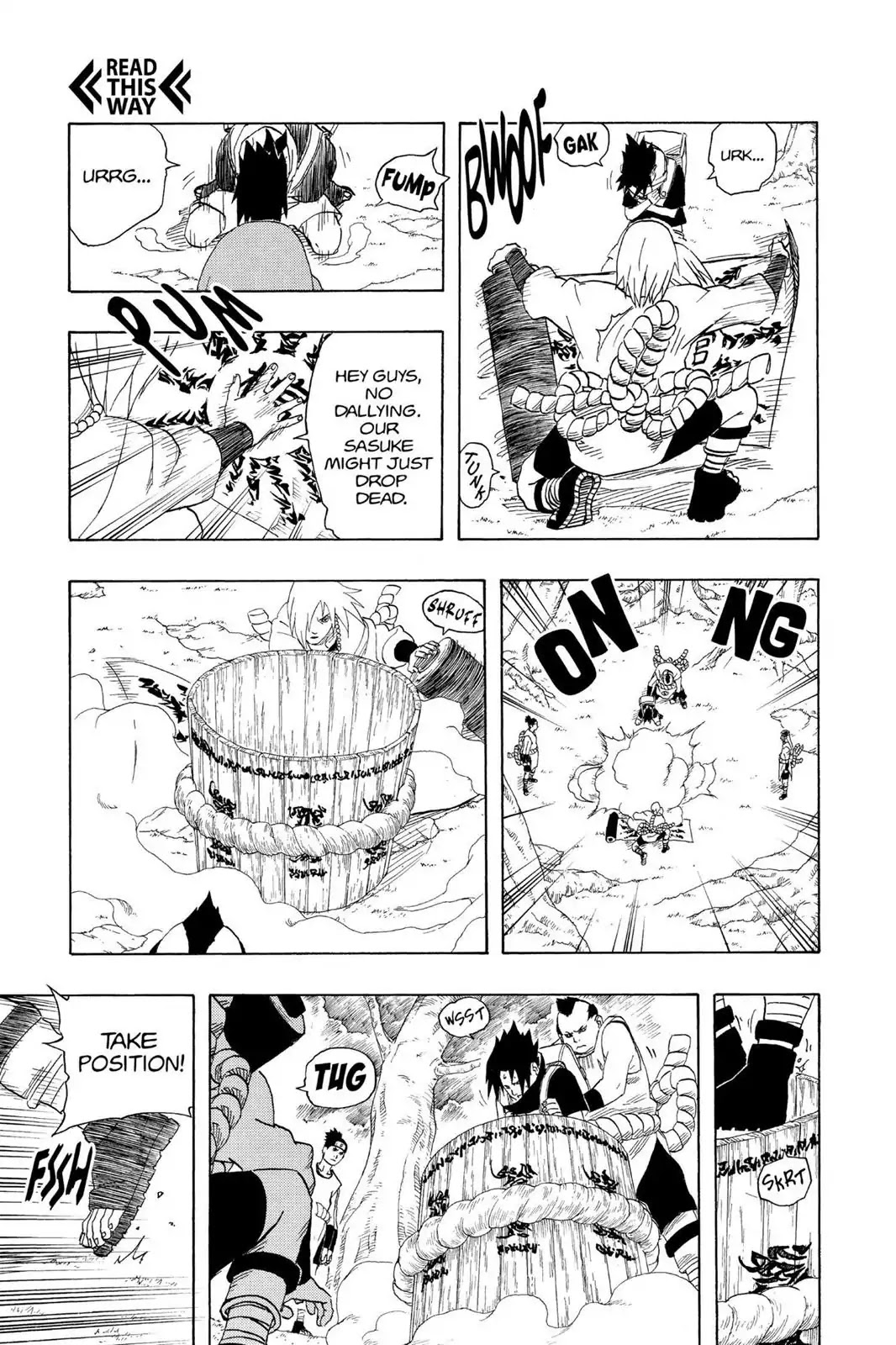 Naruto Chapter 184 page 7 - Chapter 184: Sound Vs. Leaf!!