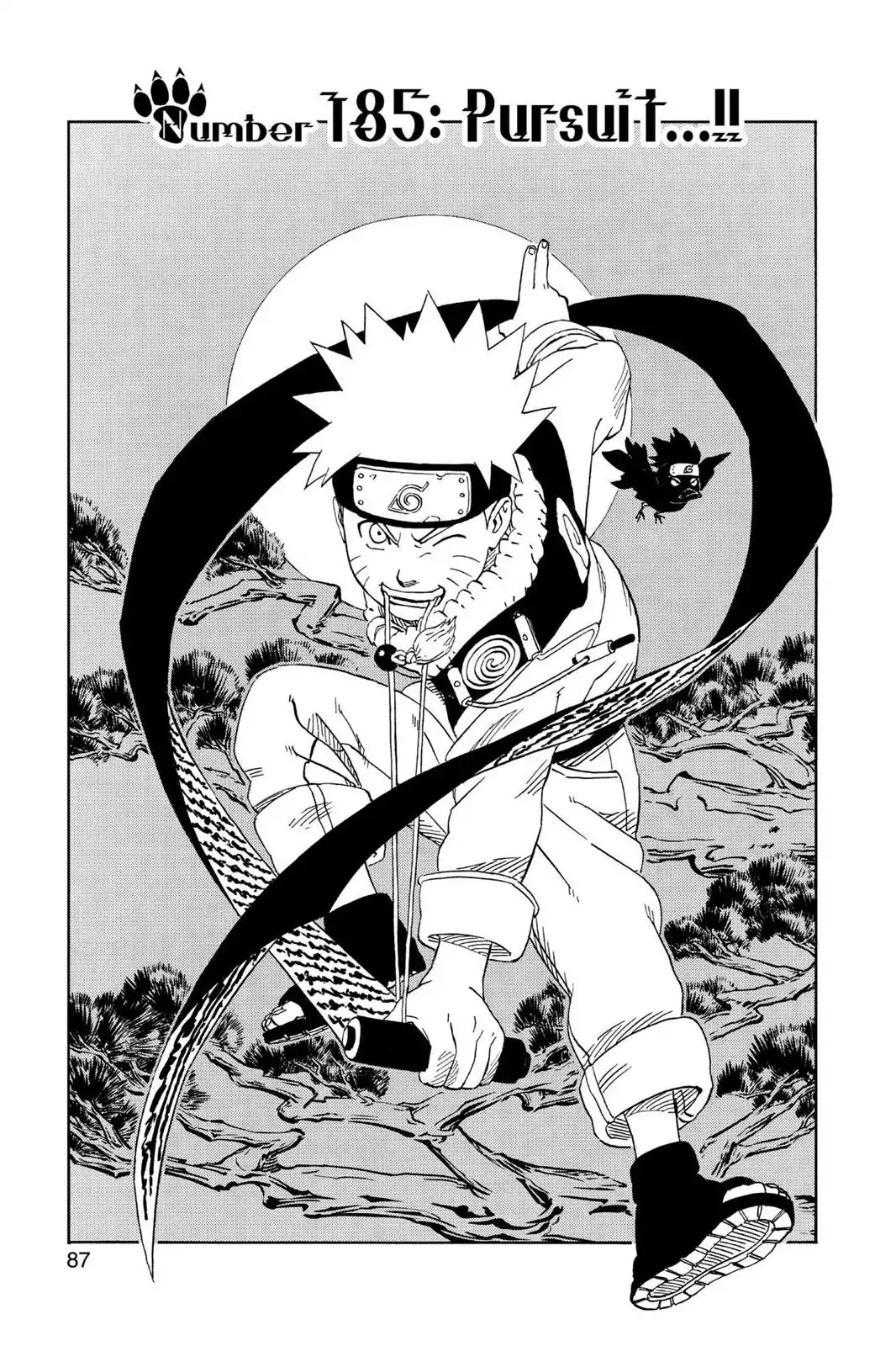 Naruto Chapter 185 page 1 - Chapter 185: Pursuit...!!