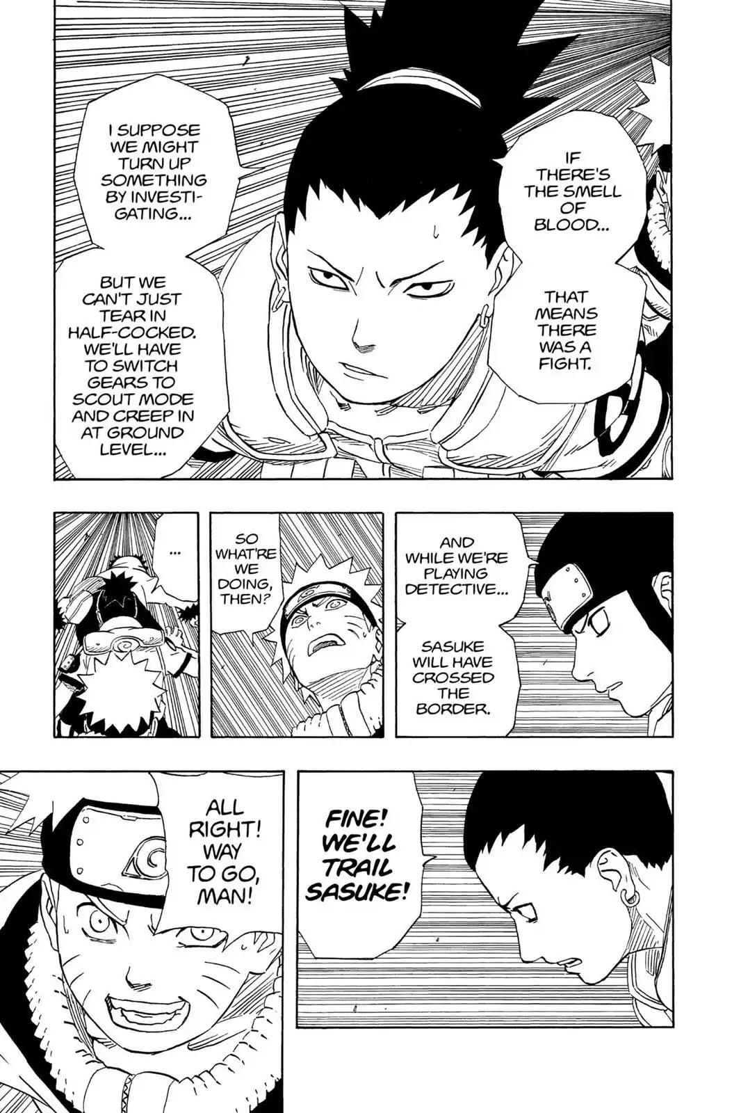 Naruto Chapter 185 page 11 - Chapter 185: Pursuit...!!