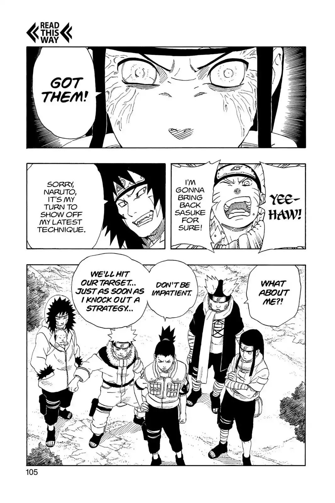 Naruto Chapter 185 page 19 - Chapter 185: Pursuit...!!
