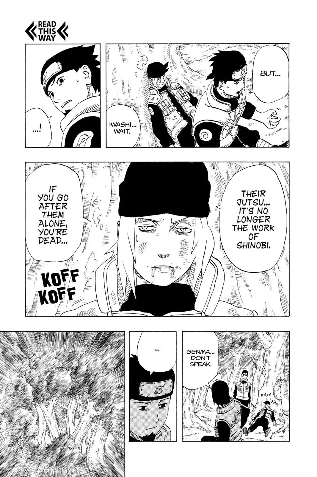 Naruto Chapter 185 page 9 - Chapter 185: Pursuit...!!