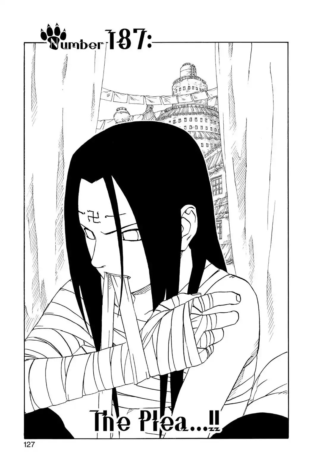 Naruto Chapter 187 page 1 - Chapter 187: The Plea...!!
