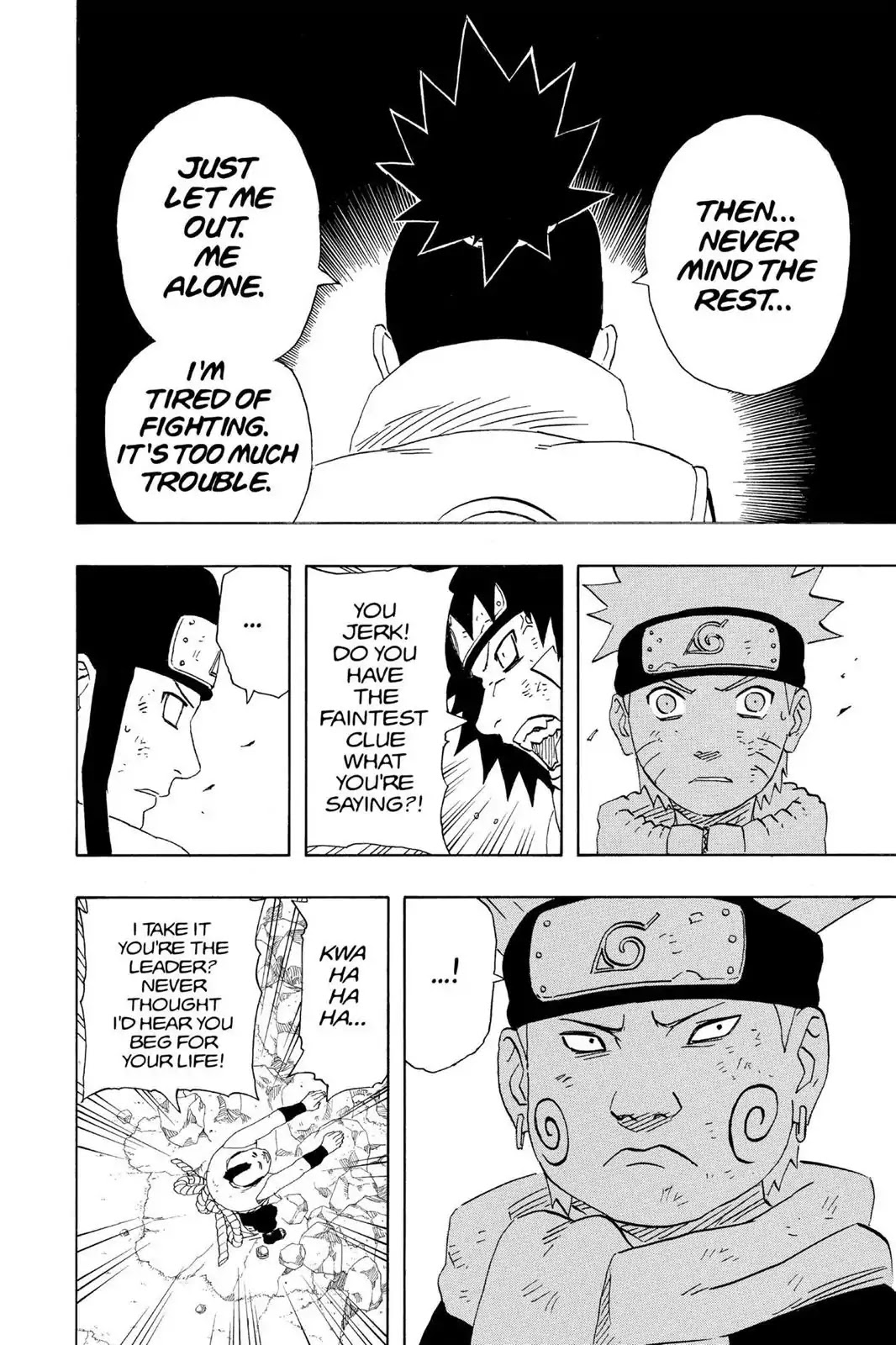 Naruto Chapter 187 page 10 - Chapter 187: The Plea...!!