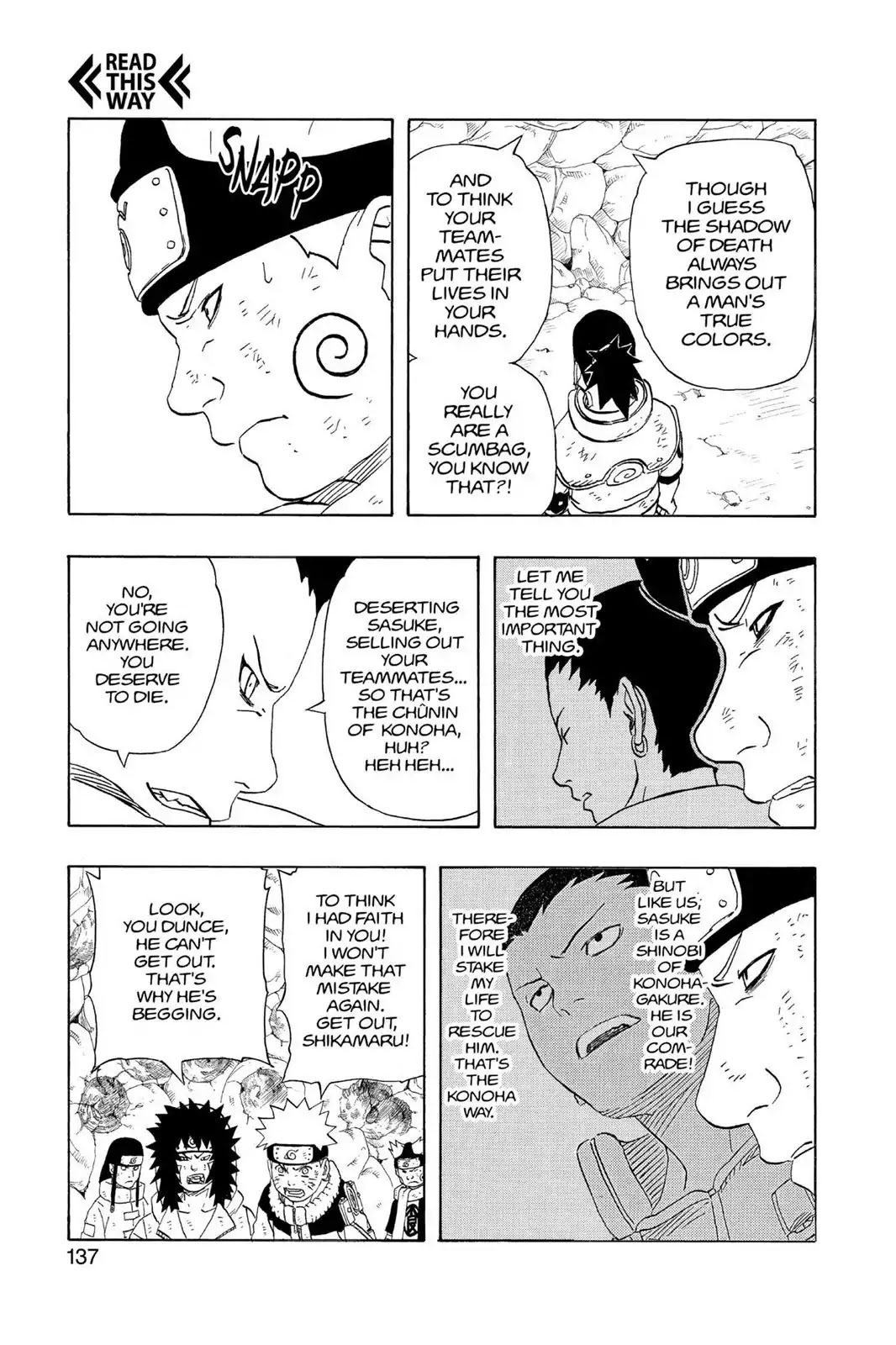 Naruto Chapter 187 page 11 - Chapter 187: The Plea...!!