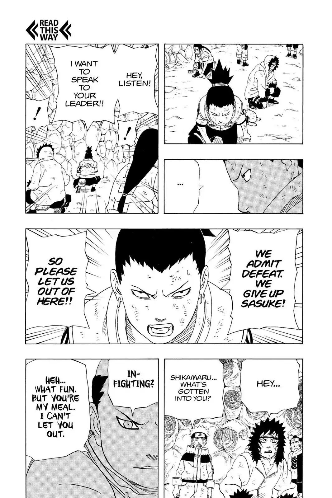 Naruto Chapter 187 page 9 - Chapter 187: The Plea...!!
