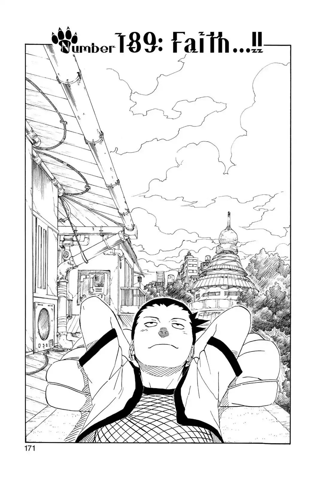 Naruto Chapter 189 page 1 - Chapter 189: Faith...!!