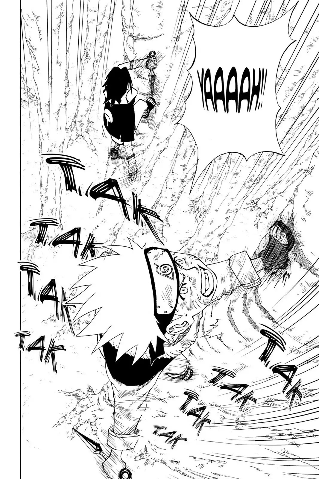 Naruto Chapter 19 page 10 - Chapter 19: The Emblem Of Courage