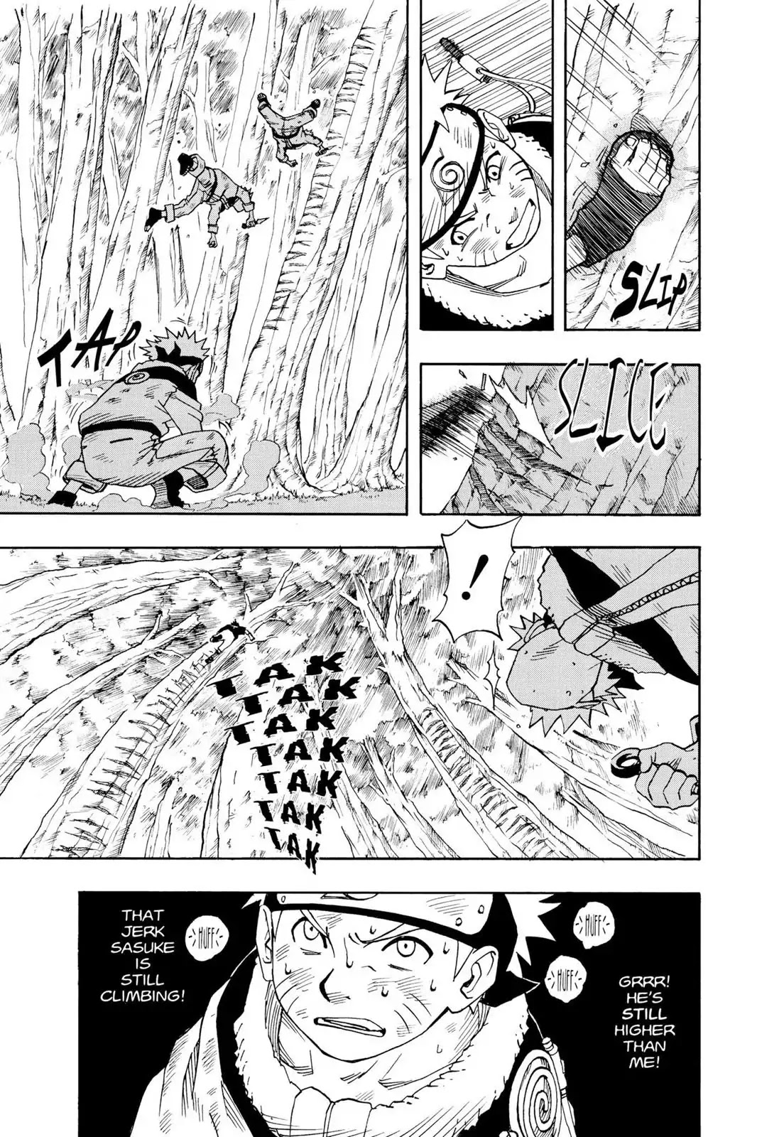 Naruto Chapter 19 page 11 - Chapter 19: The Emblem Of Courage