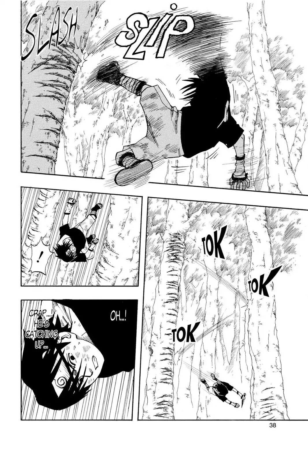 Naruto Chapter 19 page 12 - Chapter 19: The Emblem Of Courage
