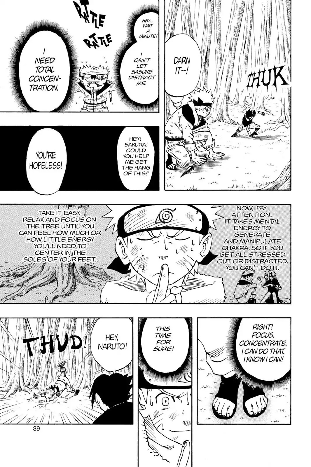 Naruto Chapter 19 page 13 - Chapter 19: The Emblem Of Courage