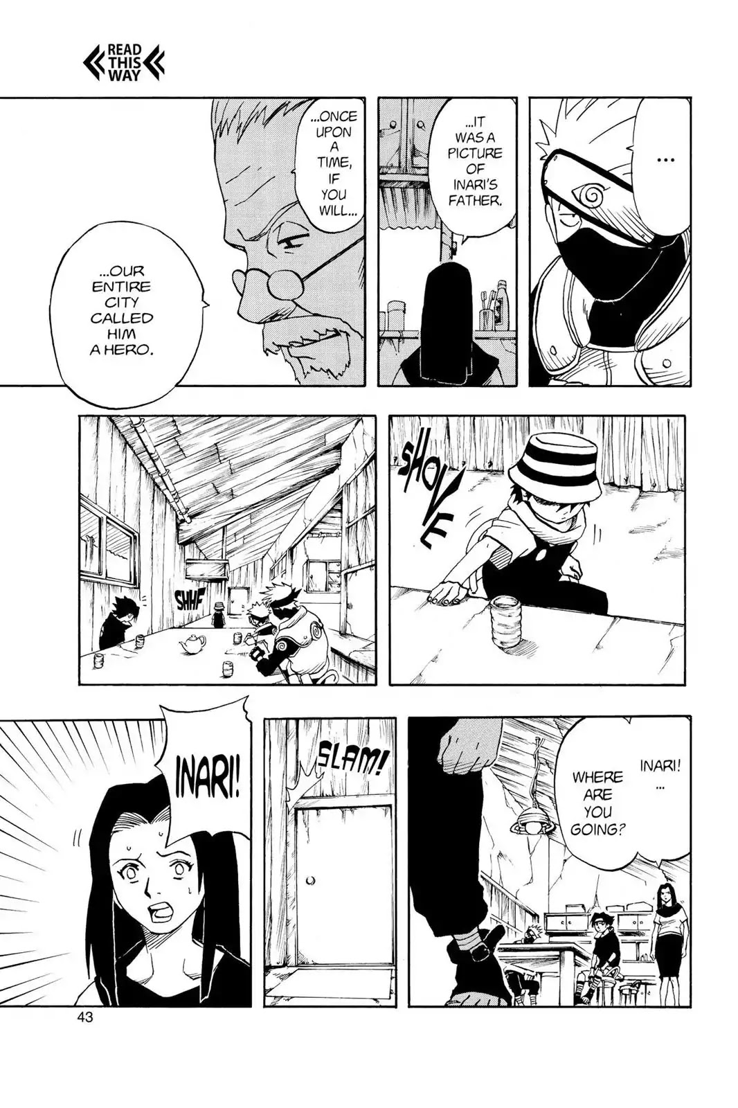 Naruto Chapter 19 page 17 - Chapter 19: The Emblem Of Courage