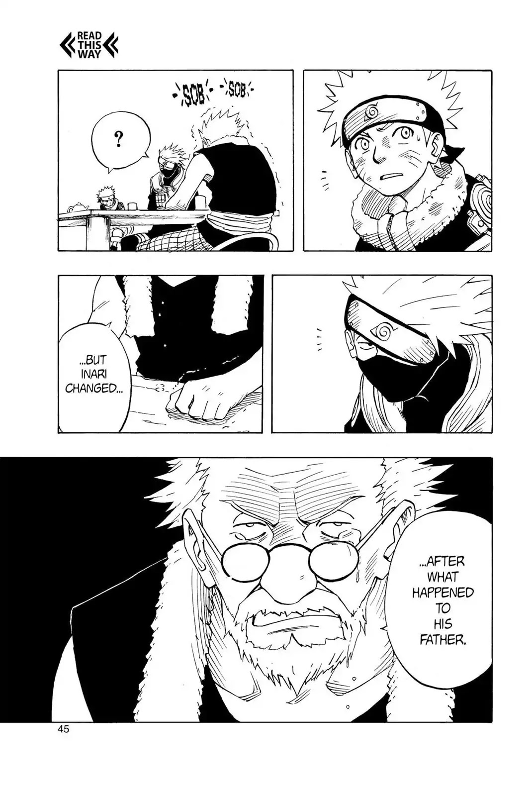 Naruto Chapter 19 page 19 - Chapter 19: The Emblem Of Courage