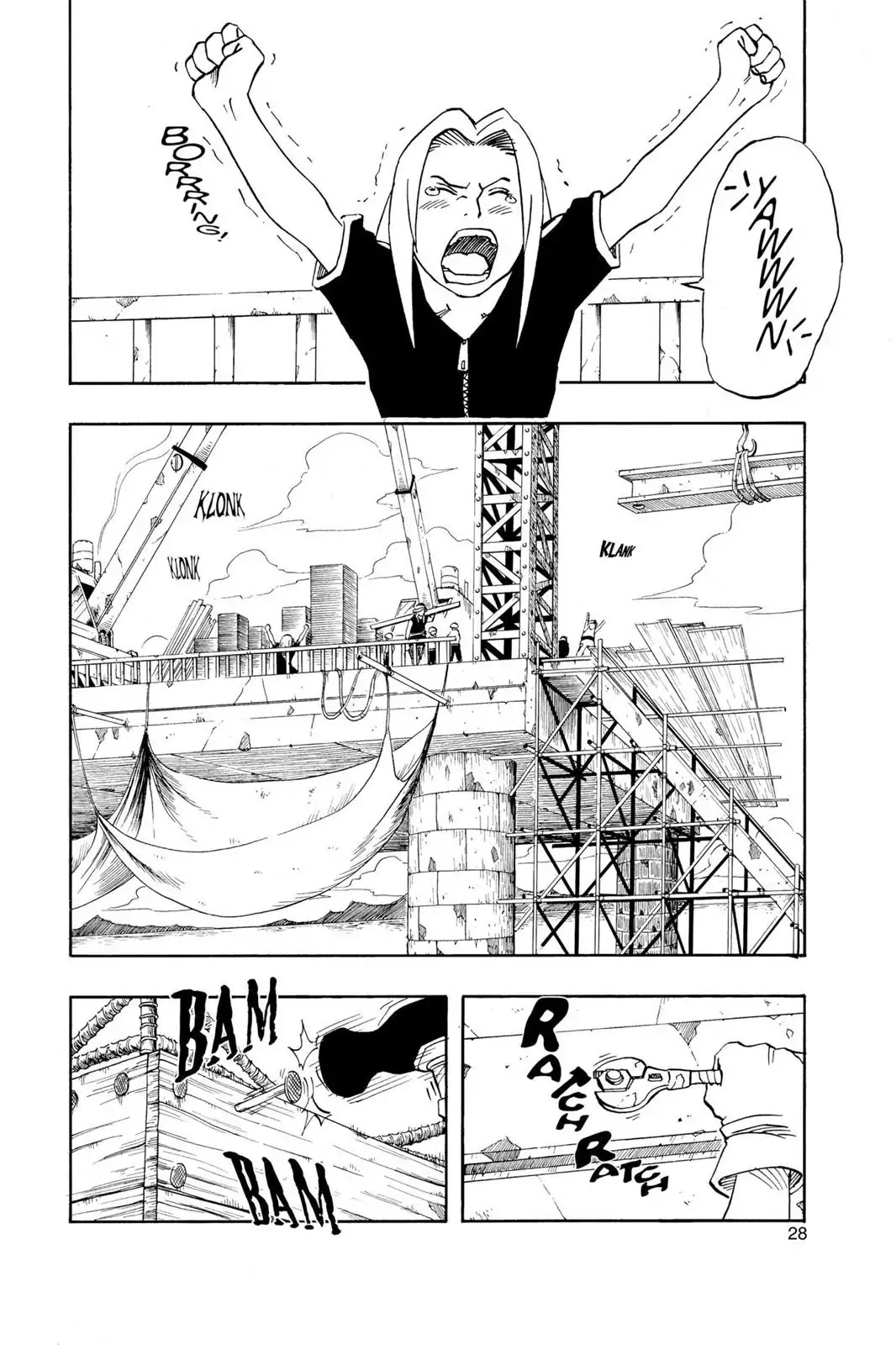 Naruto Chapter 19 page 2 - Chapter 19: The Emblem Of Courage