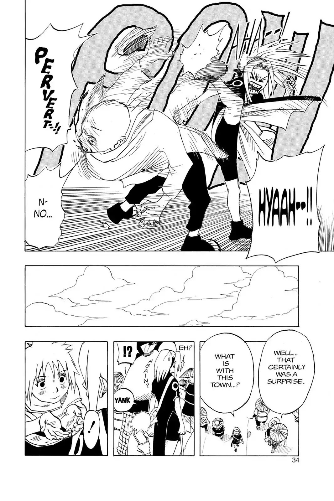 Naruto Chapter 19 page 8 - Chapter 19: The Emblem Of Courage