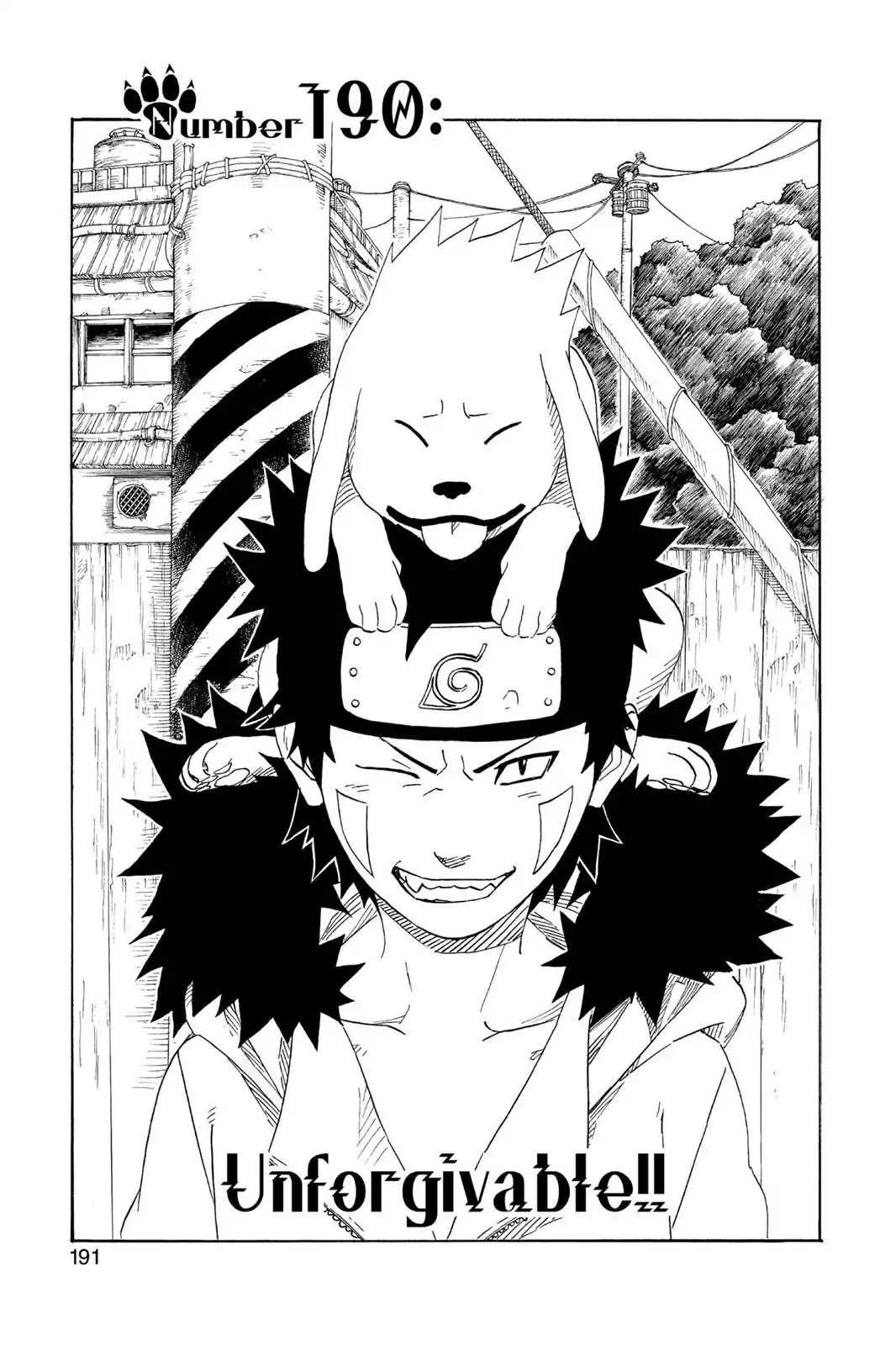 Naruto Chapter 190 page 1 - Chapter 190: Unforgivable!!