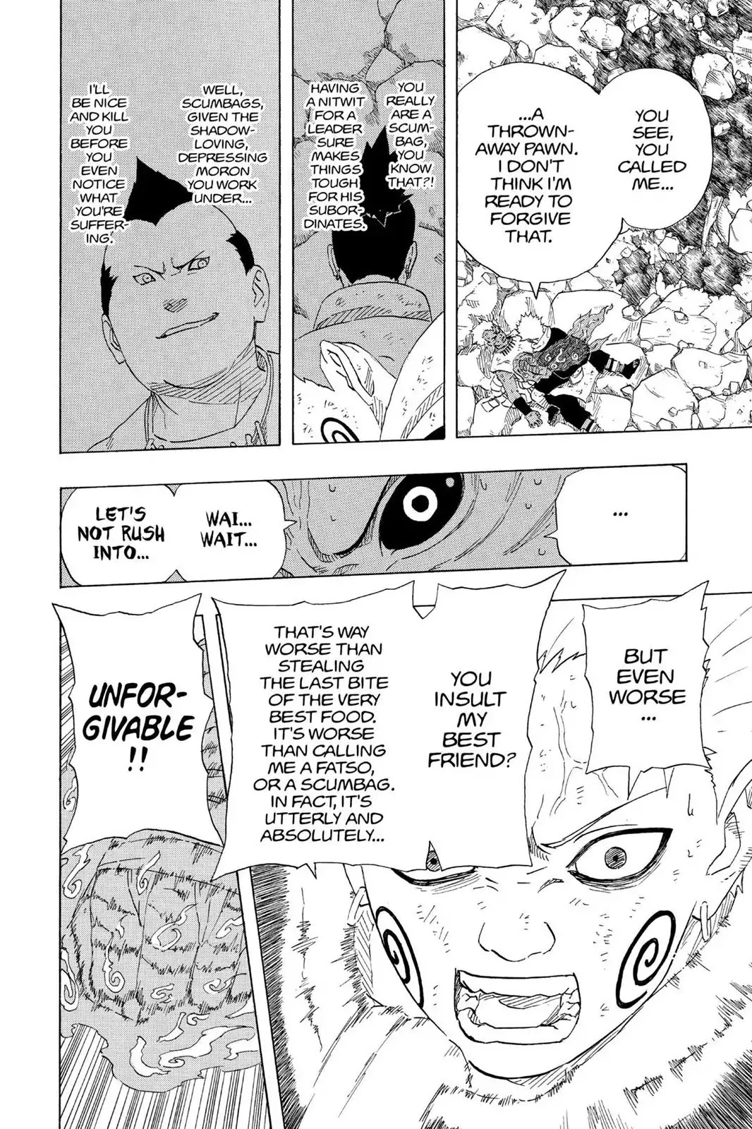 Naruto Chapter 190 page 18 - Chapter 190: Unforgivable!!
