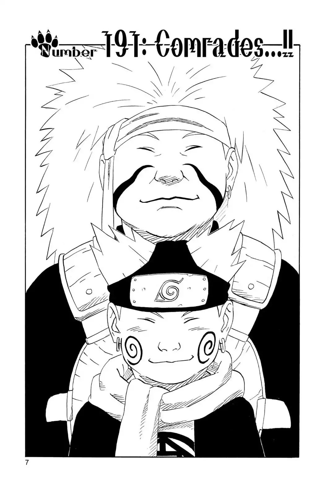 Naruto Chapter 191 page 8 - Chapter 191: Comrades...!!