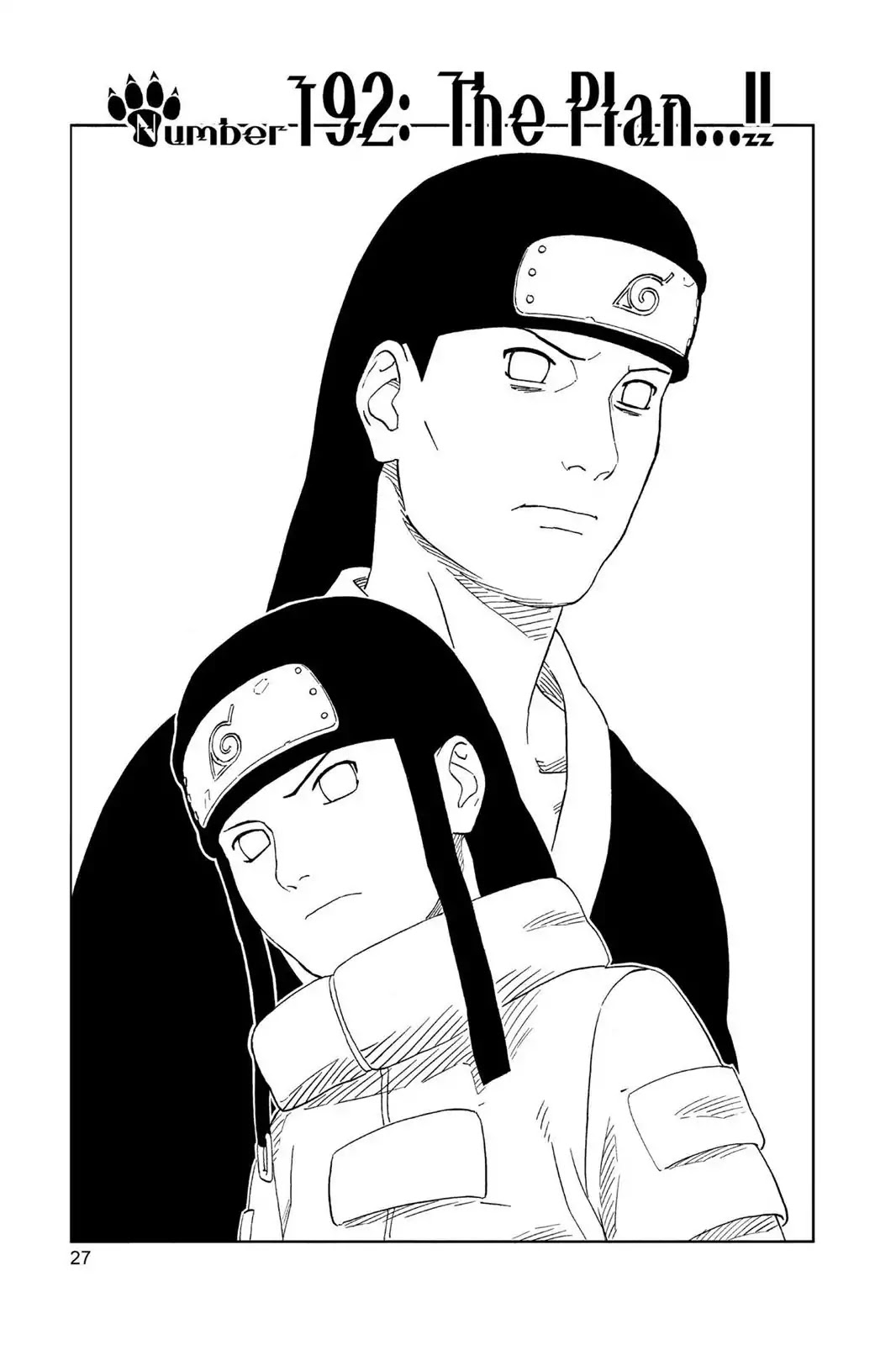 Naruto Chapter 192 page 1 - Chapter 192: The Plan...!!