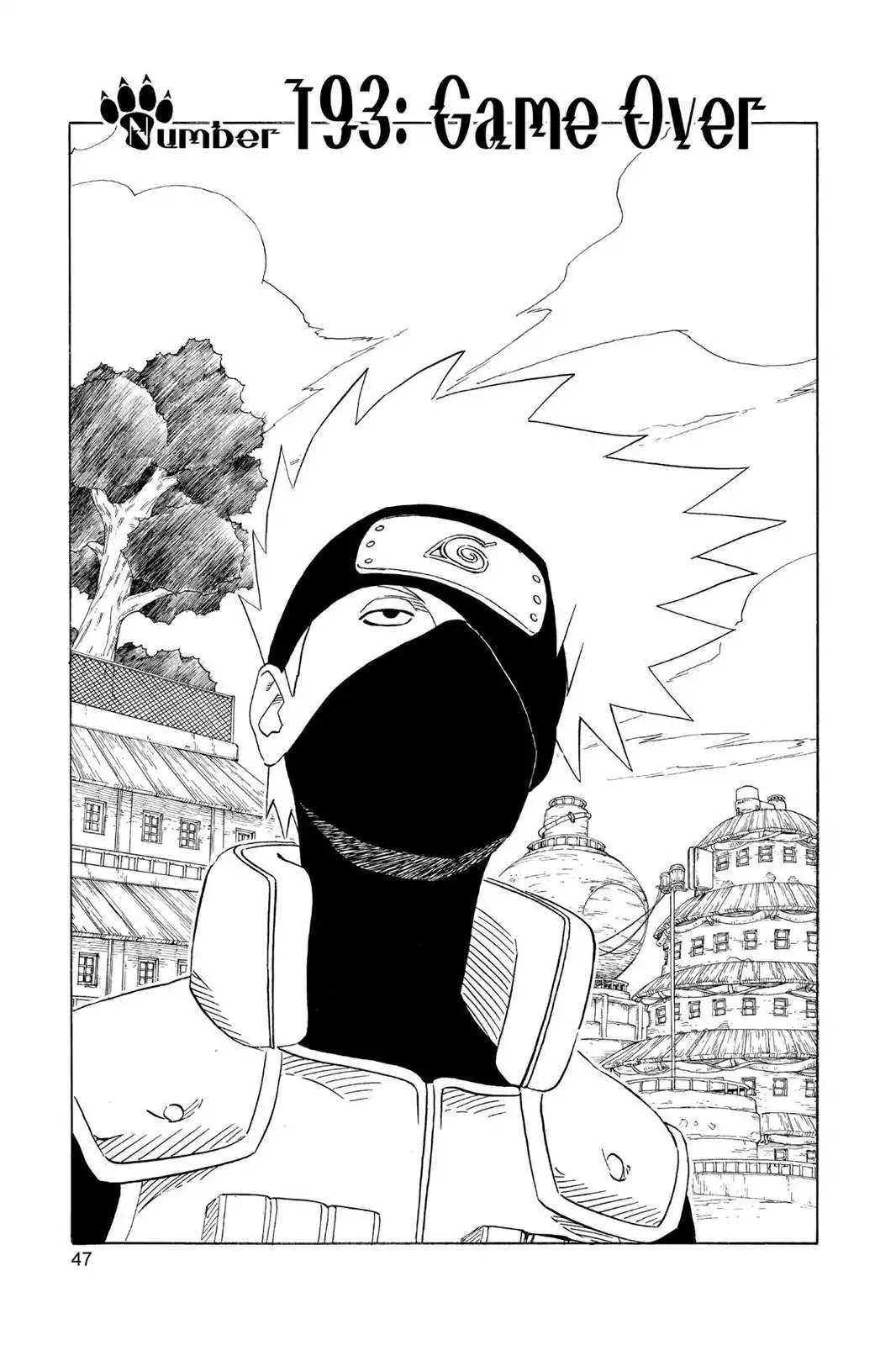 Naruto Chapter 193 page 1 - Chapter 193: Game Over
