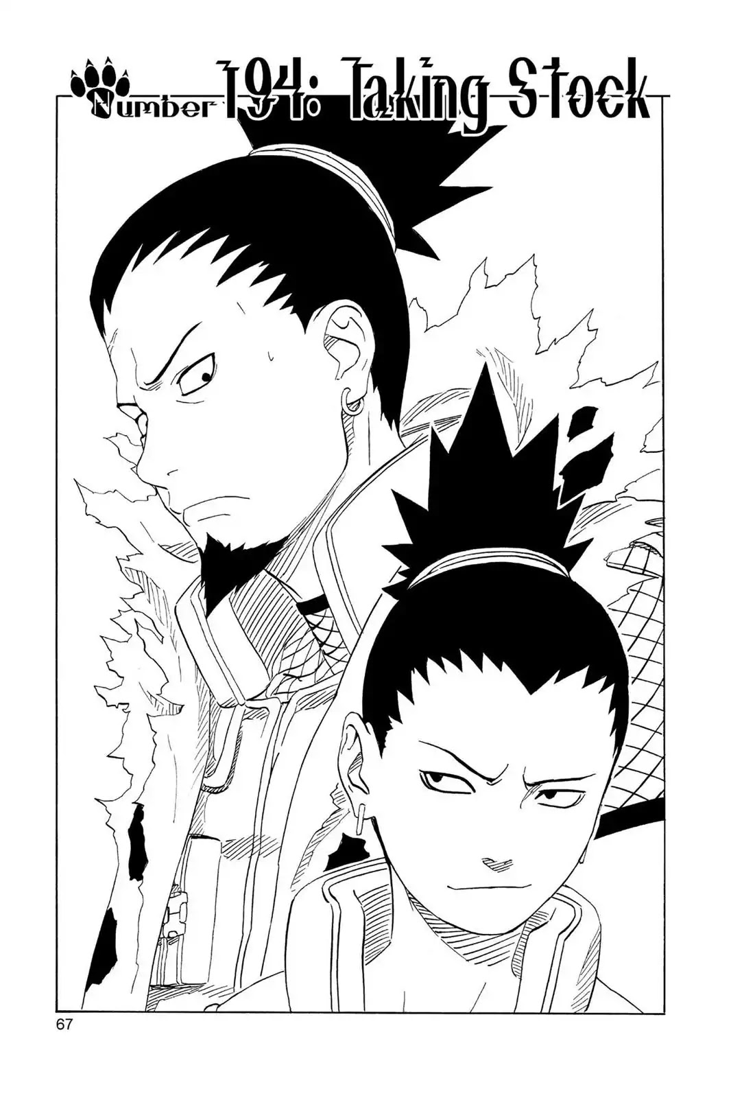 Naruto Chapter 194 page 1 - Chapter 194: Talking Stock
