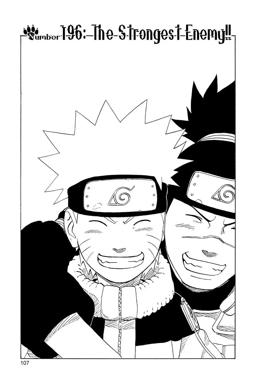 Naruto Chapter 196 page 1 - Chapter 196: The Strongest Enemy!!