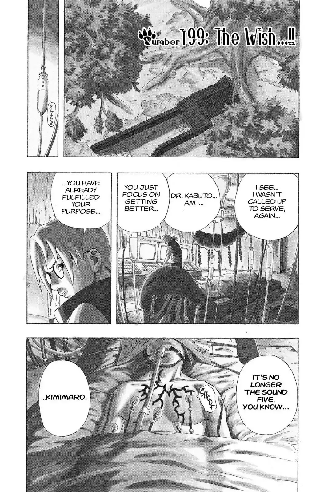 Naruto Chapter 199 page 1 - Chapter 199: The Wish...!!