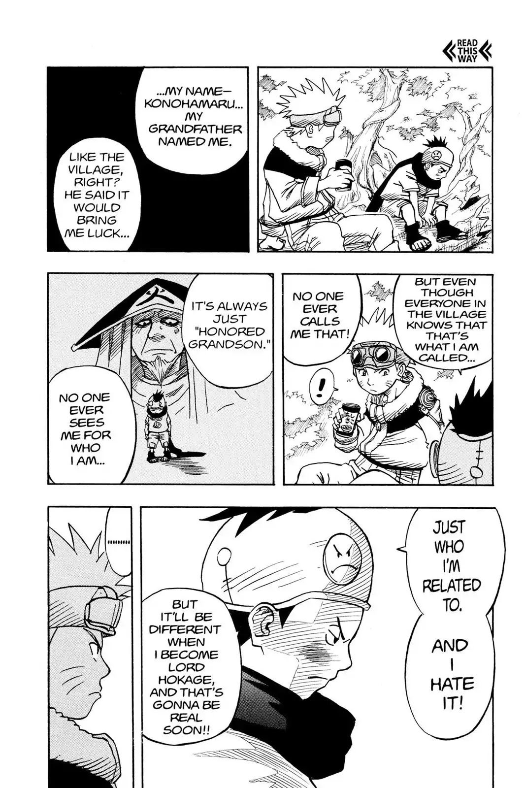 Naruto Chapter 2 page 10 - Chapter 2: Konohamaru