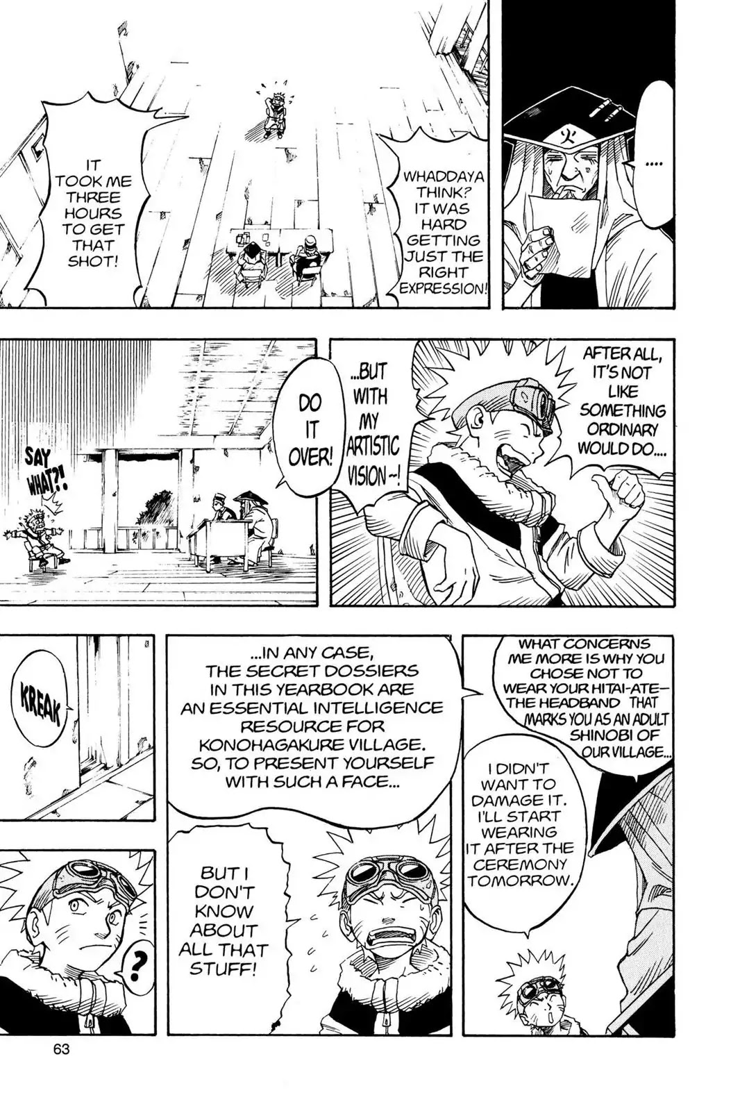Naruto Chapter 2 page 3 - Chapter 2: Konohamaru