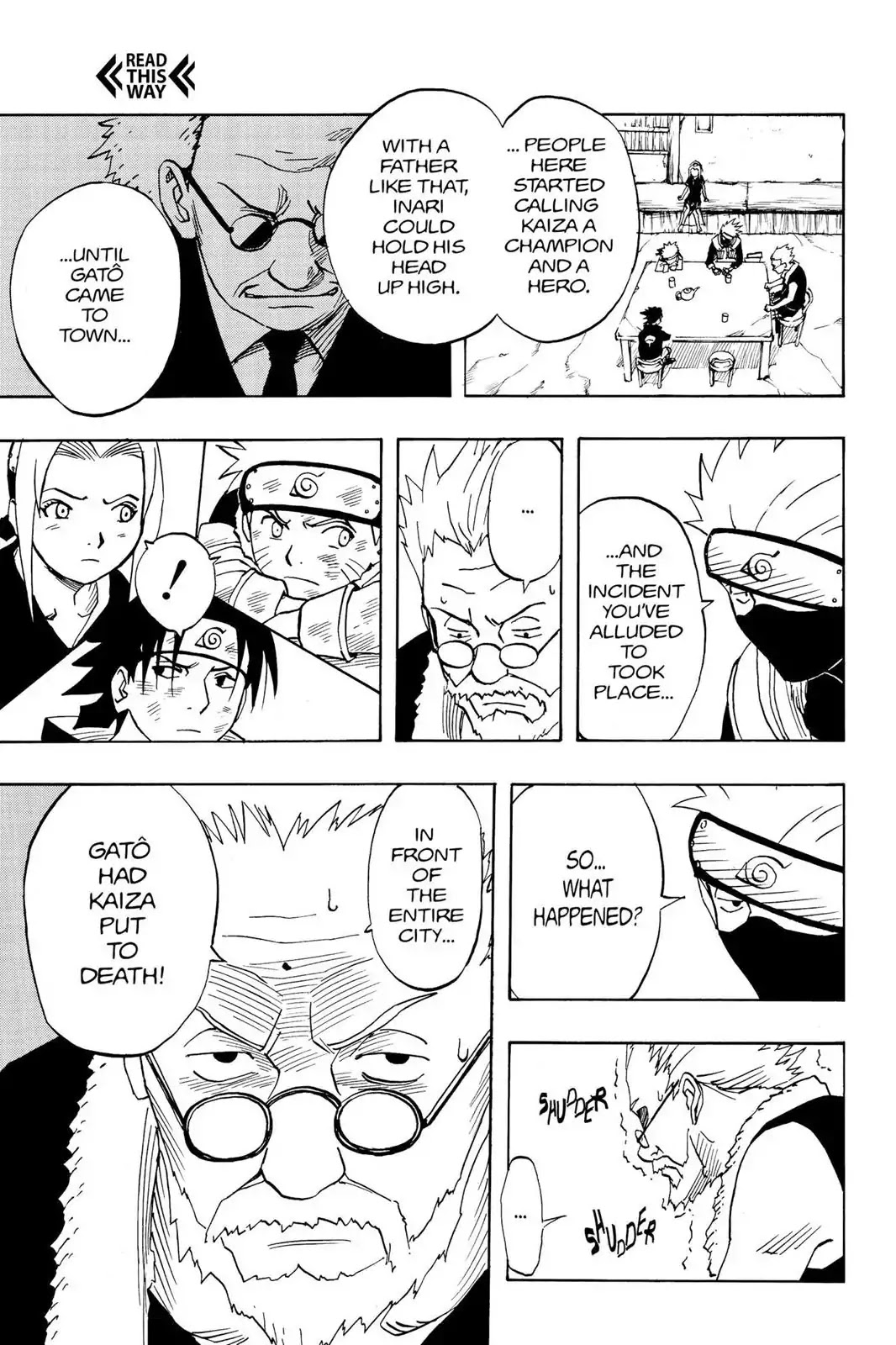 Naruto Chapter 20 page 15 - Chapter 20: The Land That Had A Hero...!!