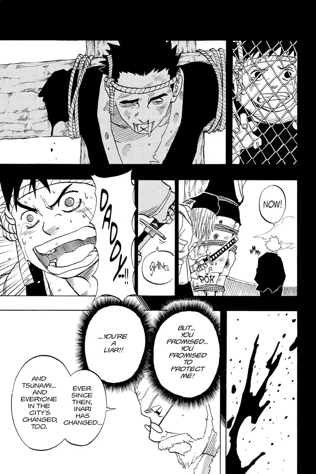 Naruto Chapter 20 page 17 - Chapter 20: The Land That Had A Hero...!!