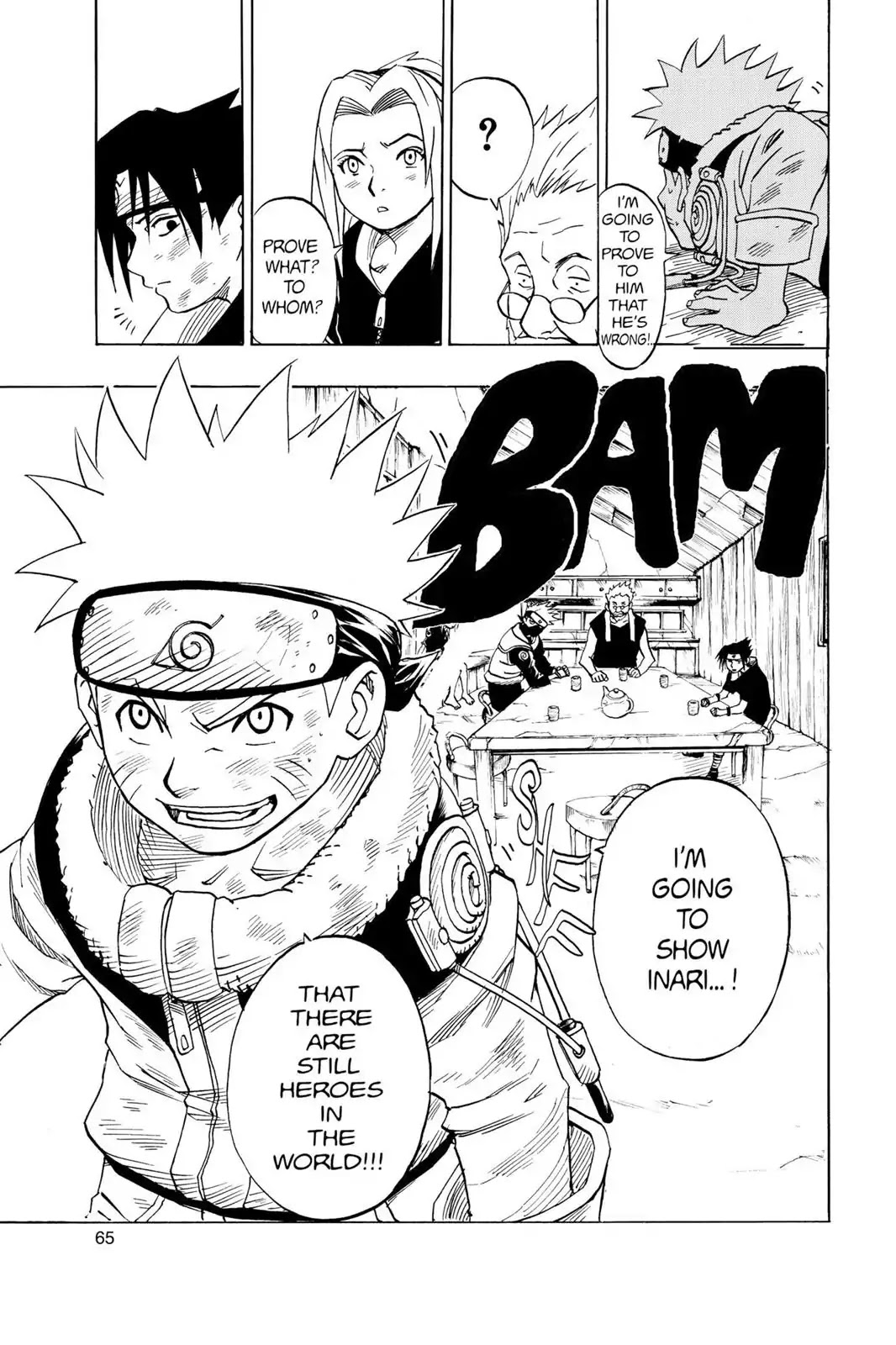 Naruto Chapter 20 page 19 - Chapter 20: The Land That Had A Hero...!!