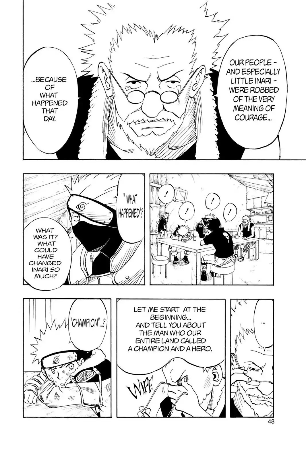Naruto Chapter 20 page 2 - Chapter 20: The Land That Had A Hero...!!