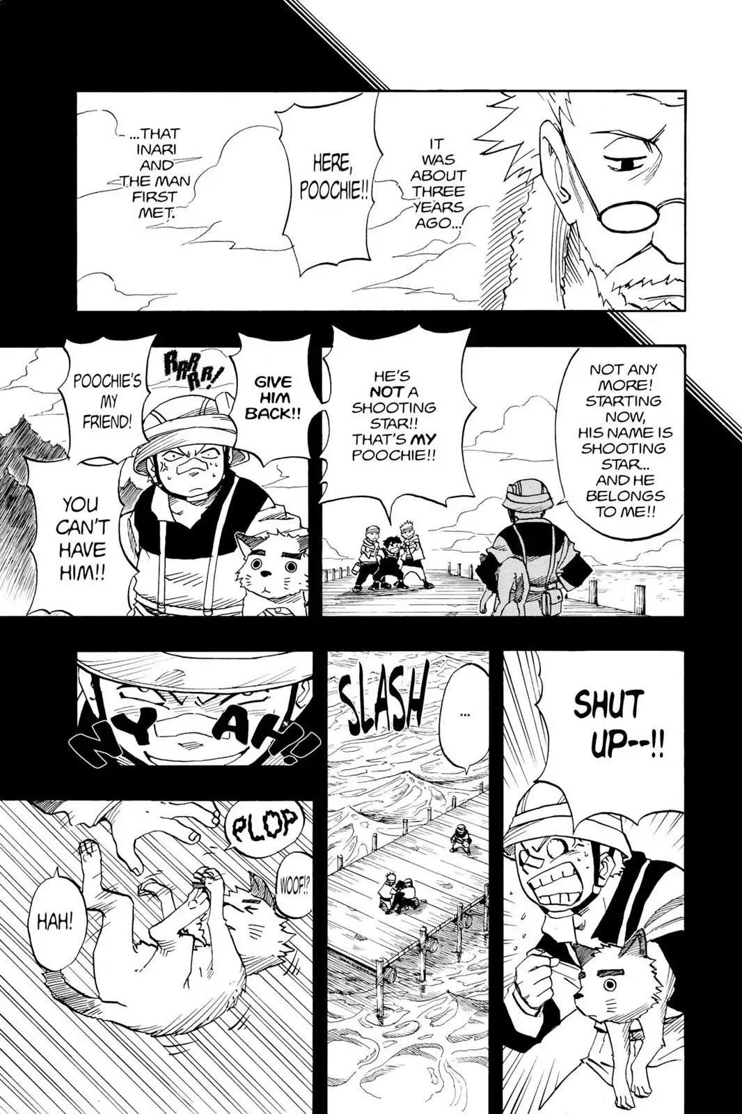 Naruto Chapter 20 page 3 - Chapter 20: The Land That Had A Hero...!!