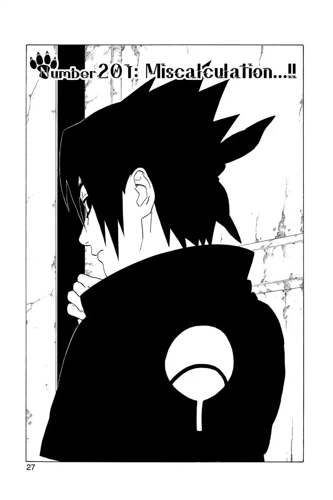 Naruto Chapter 201 page 1 - Chapter 201: Miscalculation