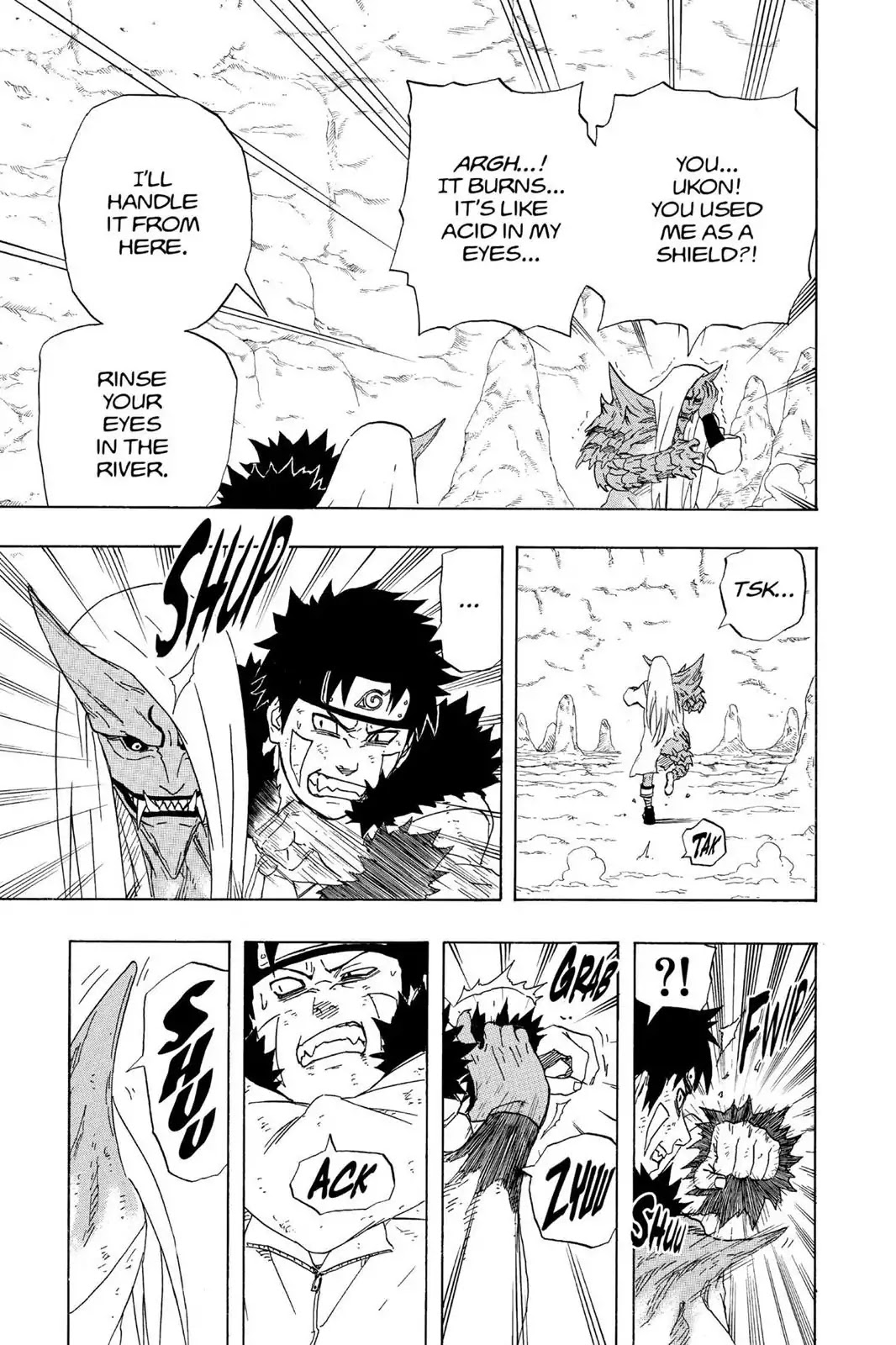 Naruto Chapter 204 page 15 - Chapter 204: Ukon's Prowess