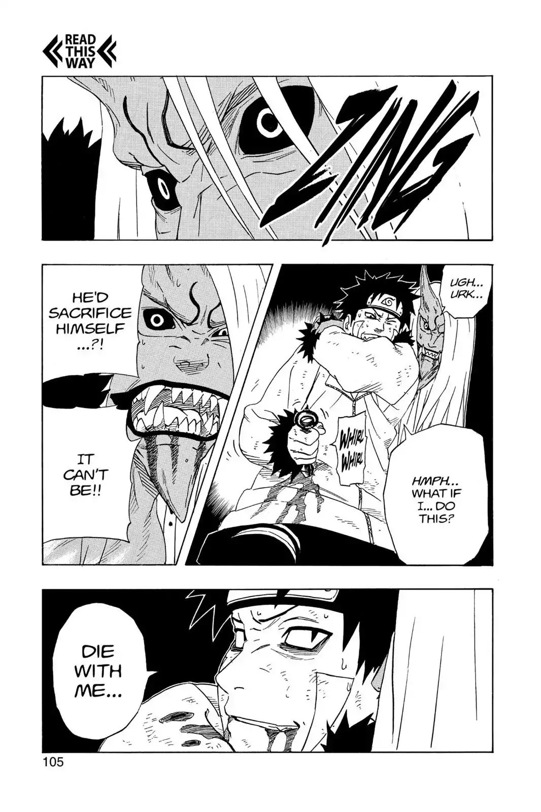 Naruto Chapter 204 page 19 - Chapter 204: Ukon's Prowess