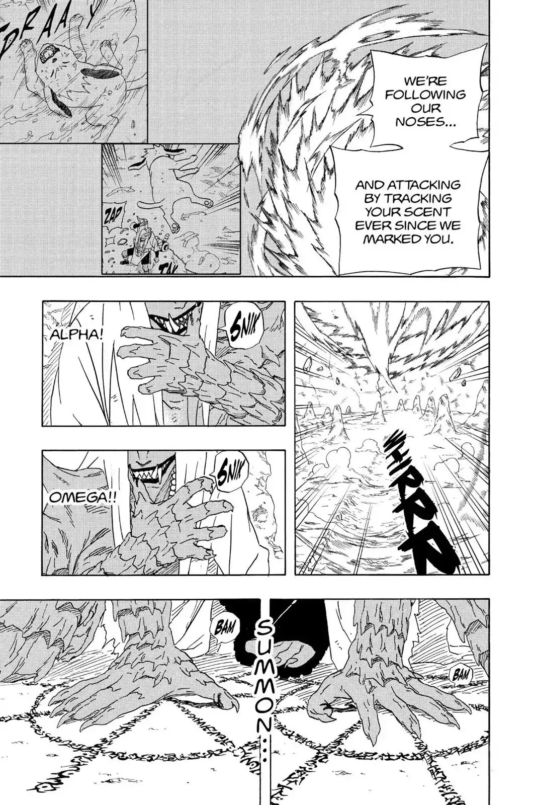 Naruto Chapter 204 page 9 - Chapter 204: Ukon's Prowess