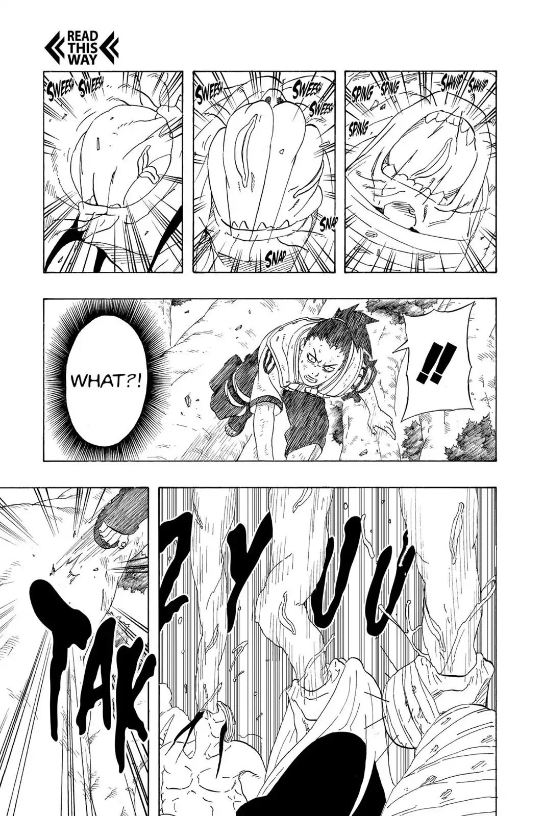 Naruto Chapter 207 page 3 - Chapter 207: Deadlocked