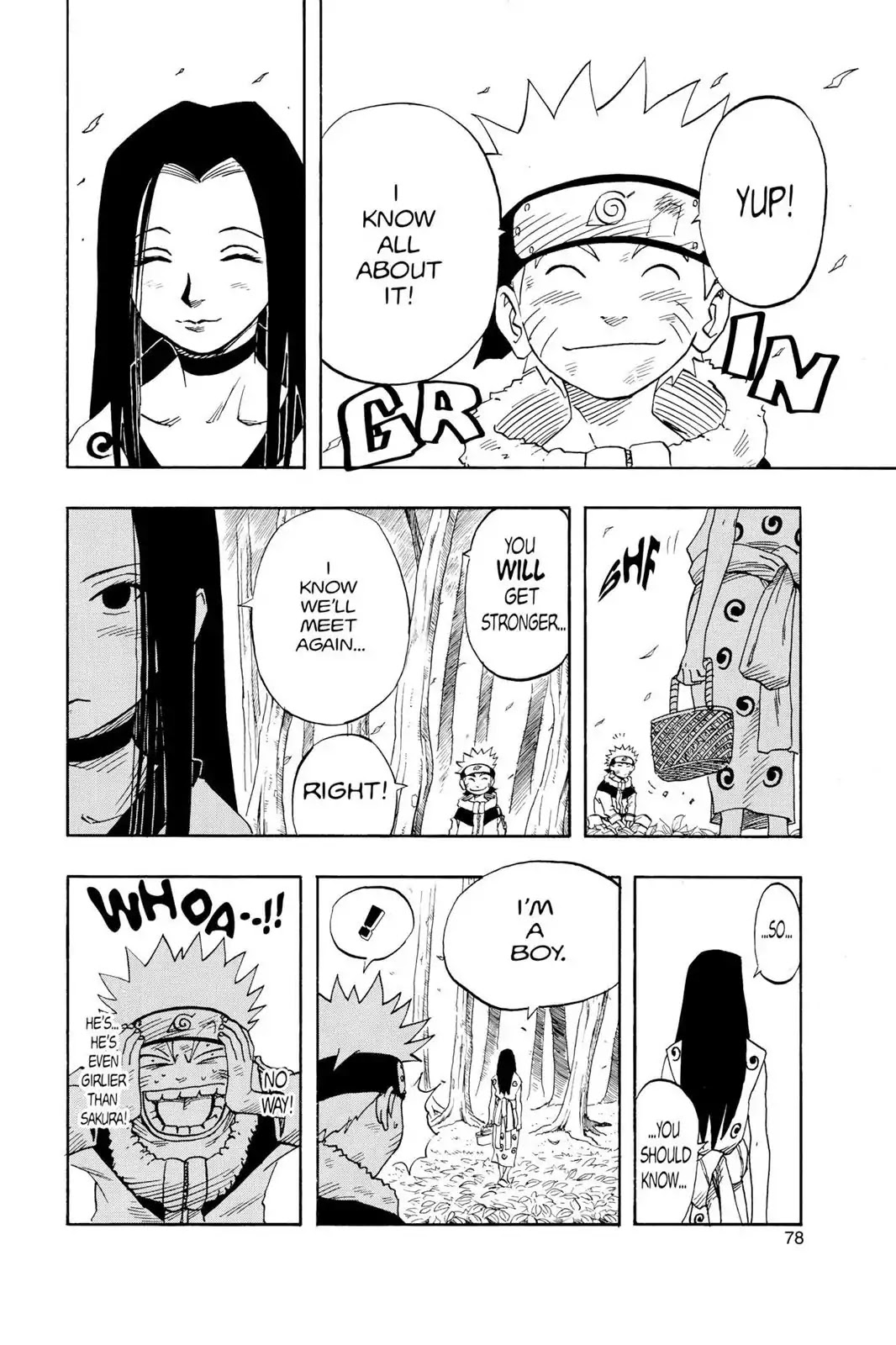 Naruto Chapter 21 page 12 - Chapter 21: A Meeting In The Forest...!!