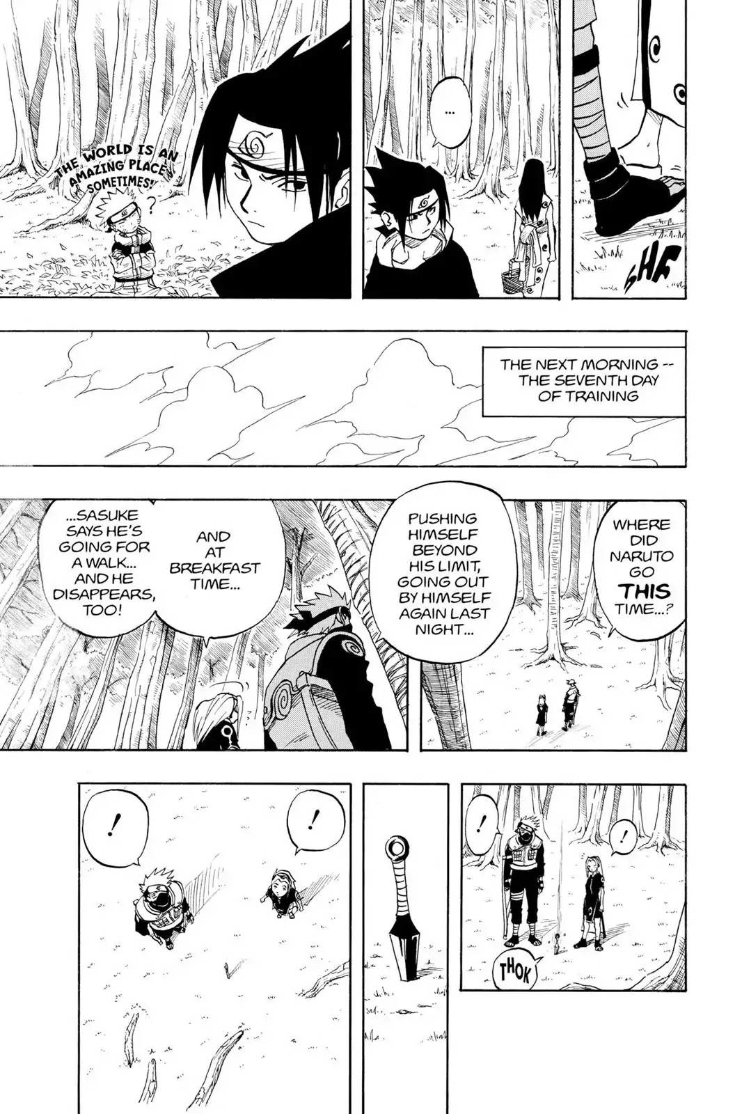 Naruto Chapter 21 page 13 - Chapter 21: A Meeting In The Forest...!!