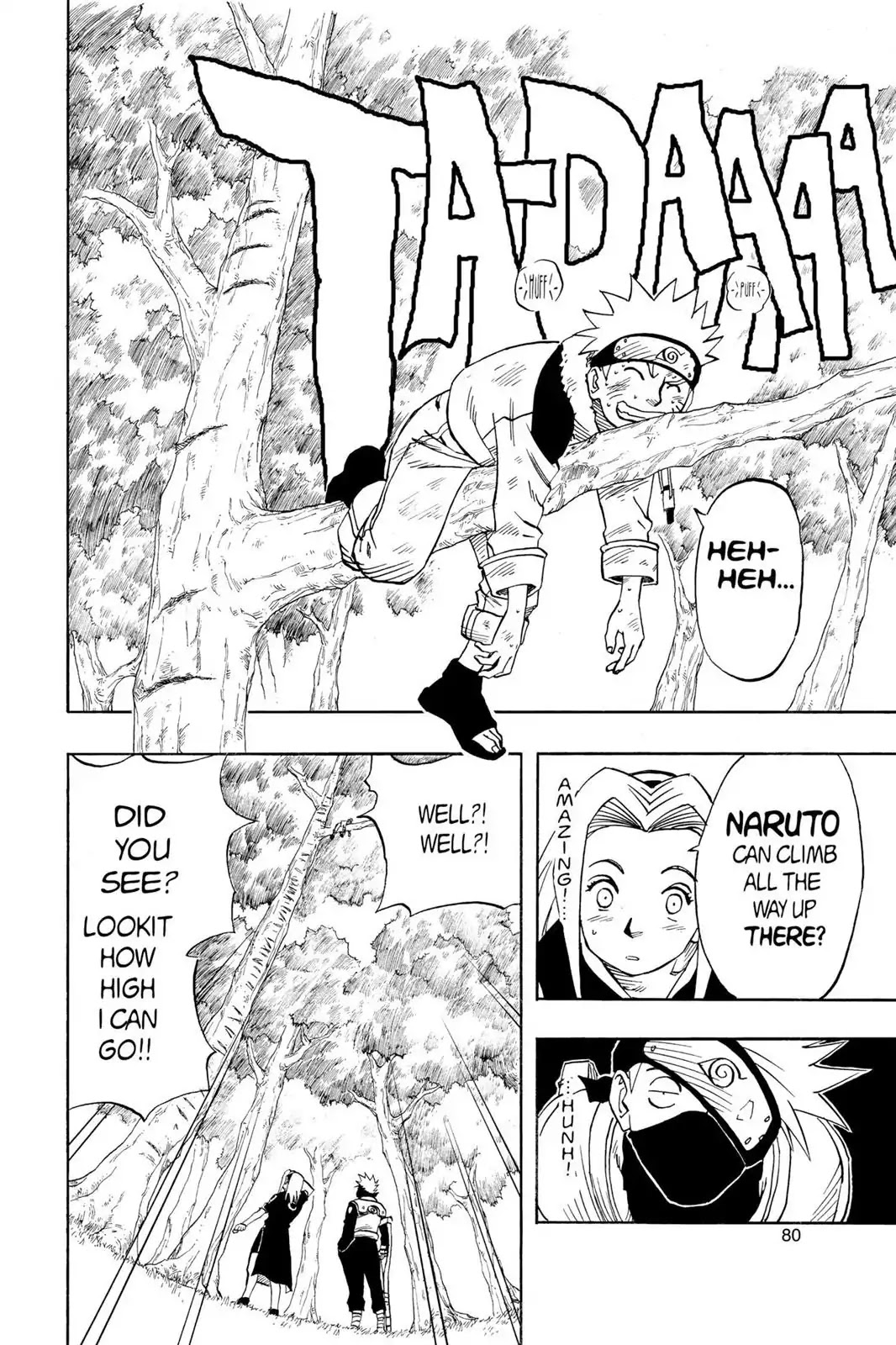 Naruto Chapter 21 page 14 - Chapter 21: A Meeting In The Forest...!!