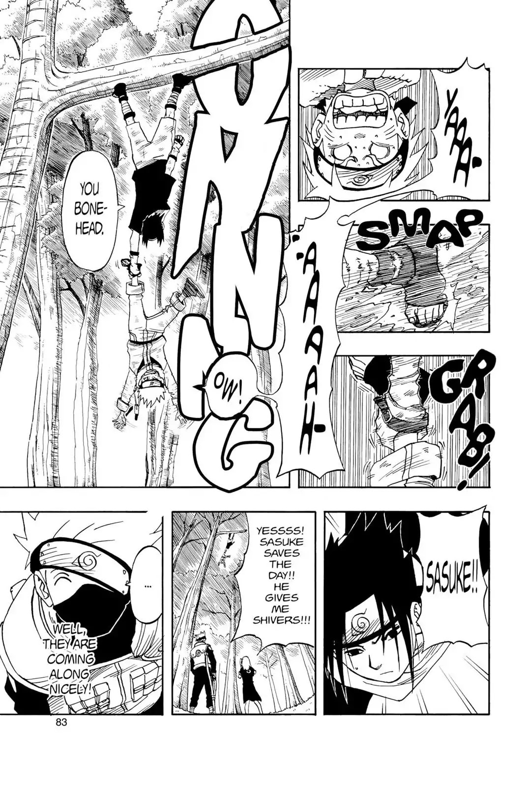 Naruto Chapter 21 page 17 - Chapter 21: A Meeting In The Forest...!!
