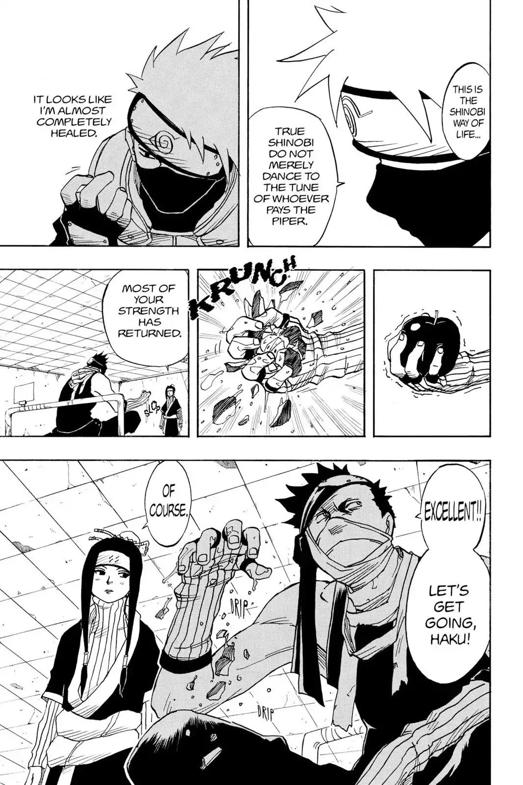Naruto Chapter 21 page 19 - Chapter 21: A Meeting In The Forest...!!