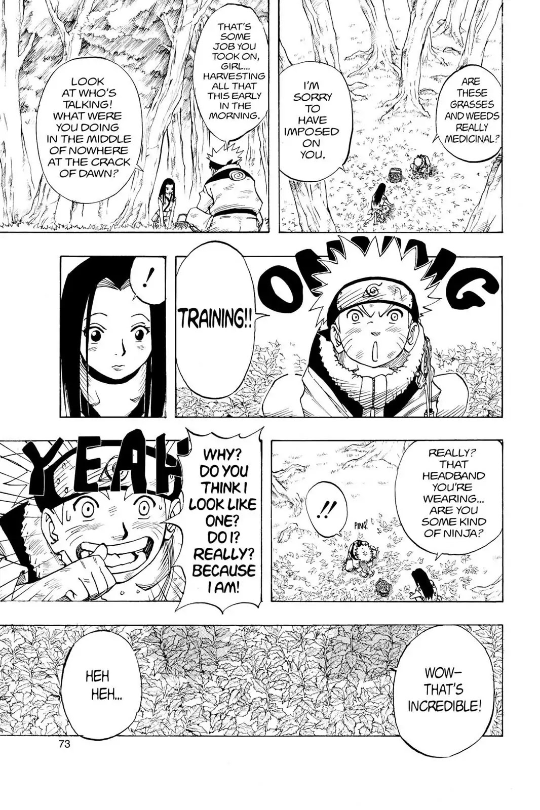 Naruto Chapter 21 page 7 - Chapter 21: A Meeting In The Forest...!!